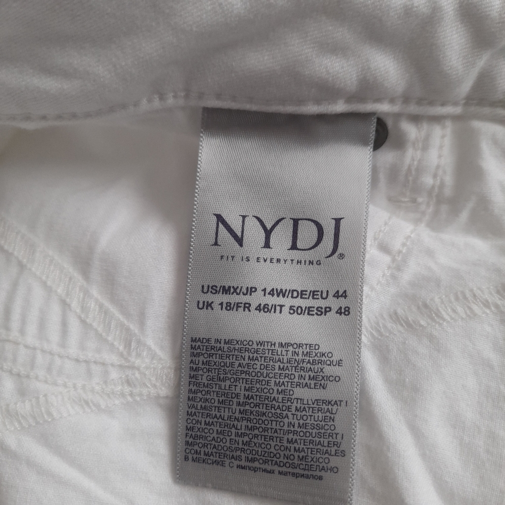 New NYDJ Lift X Tuck Technology High-Rise Wide Leg Jeans/pants - Picture 14 of 15